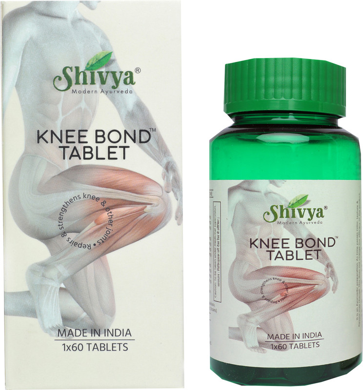 Shivya Ayurvedic Knee Bond, 60 Tablets, Joint Pain Releiver(60 Tablets)