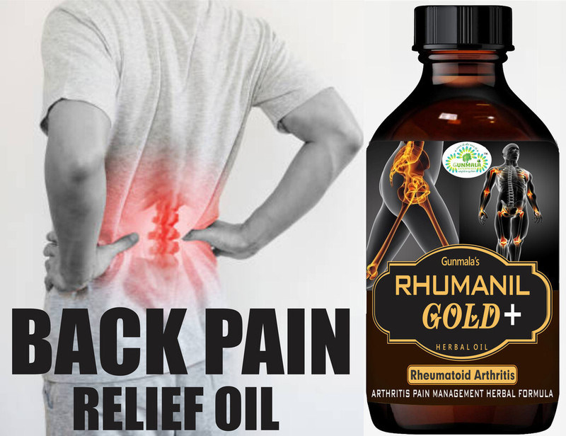 Gunmala Enterprises kamar dard oil | rhumanil gold plus tel - 100 ml.(100 ml)