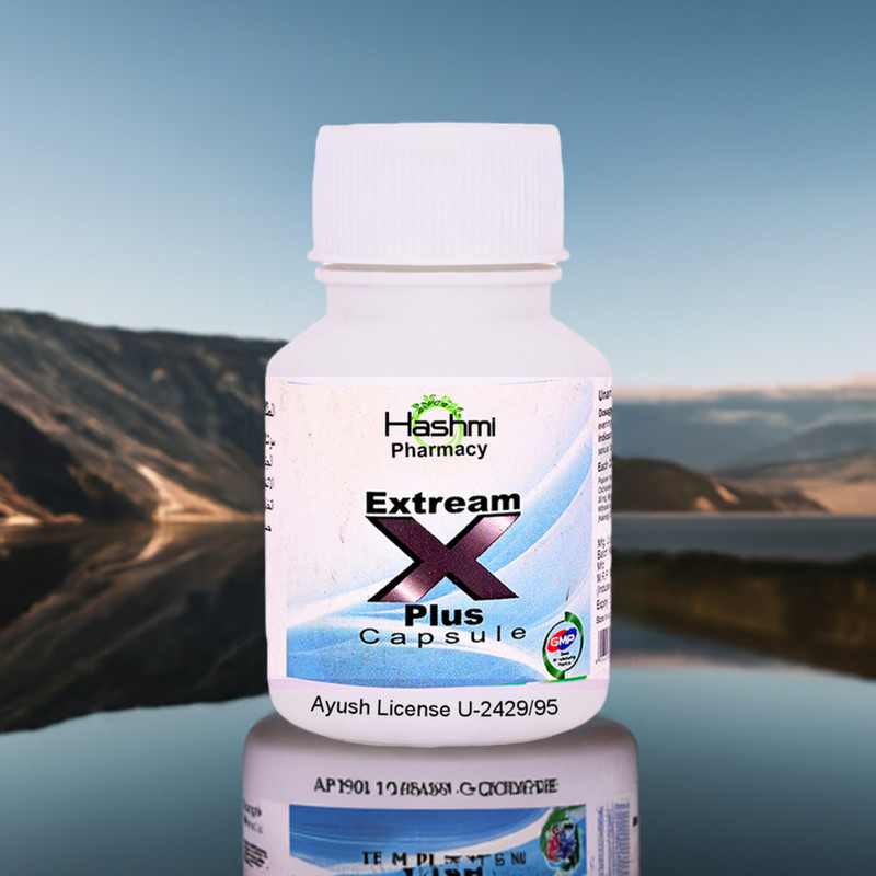 Hashmi Pharmacy Extream X Capsules for Men - Supports Stamina, Strength, and Power(Pack of 2, 20 Capsules)