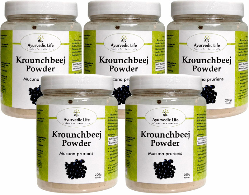Ayurvedic Life Krounchbeej Powder 200 g Pack of 5(Pack of 5, 1000 g)
