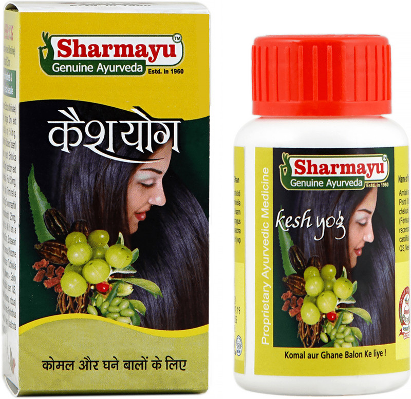 SHARMAYU Kesh Yog, 60 Capsules(20 g)