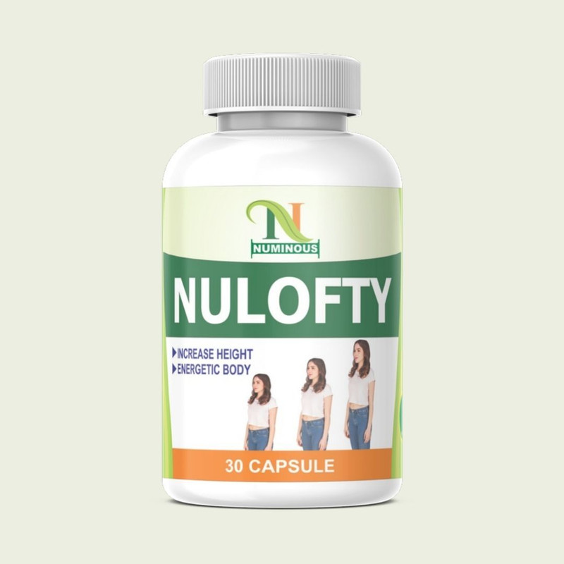 Numinous NULOFTY for Height Increase, Blood Circulation, Energy & Healthy Body 30 Caps(30 Capsules)