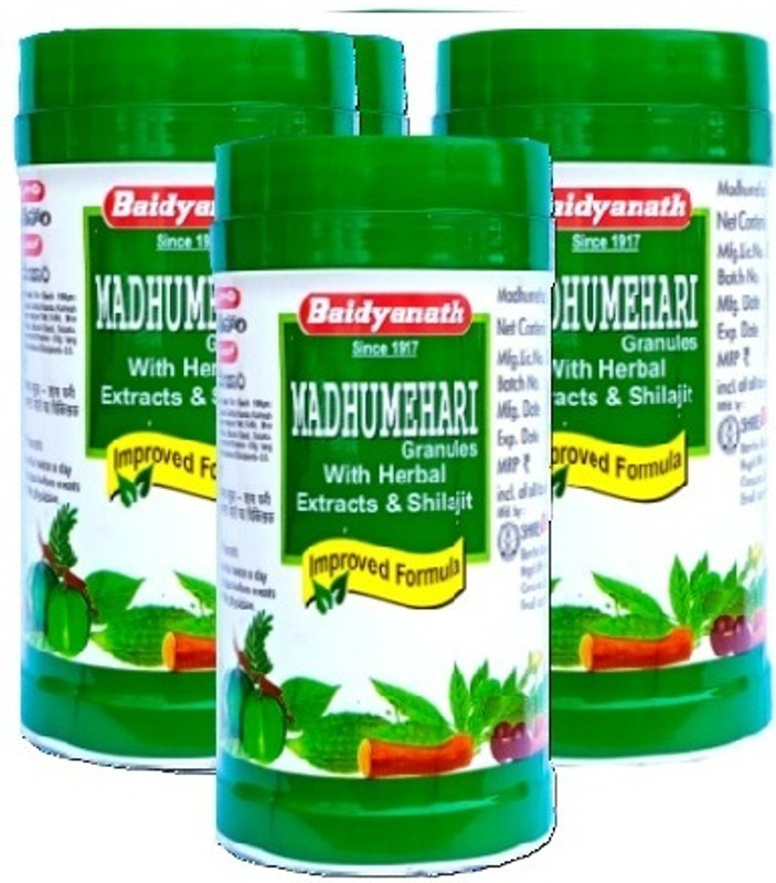 Baidyanath Madhumehari Granules - 100 Gm (Pack of 3)(Pack of 3, 300 g)
