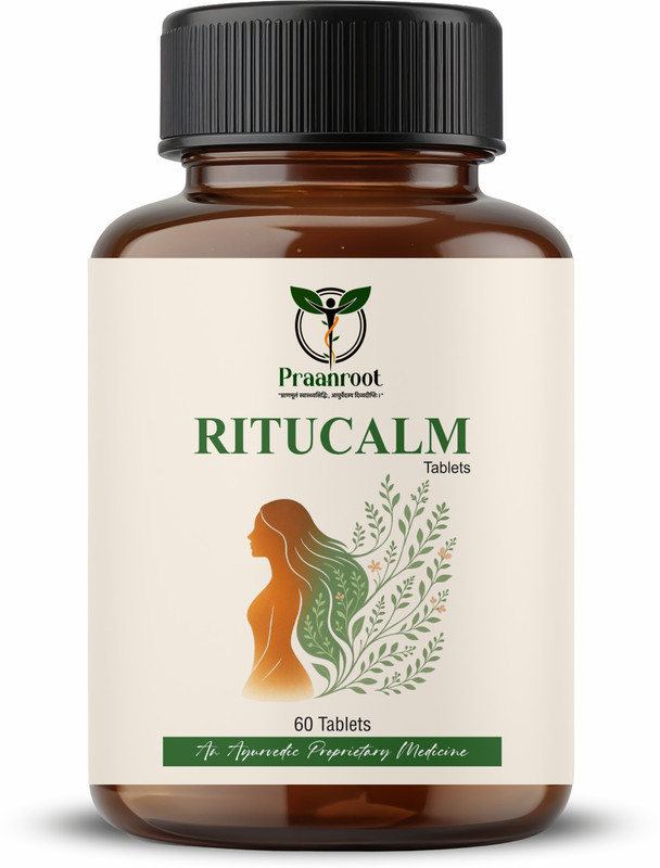 Praanroot RITUCALM TABLETS(60 Tablets)