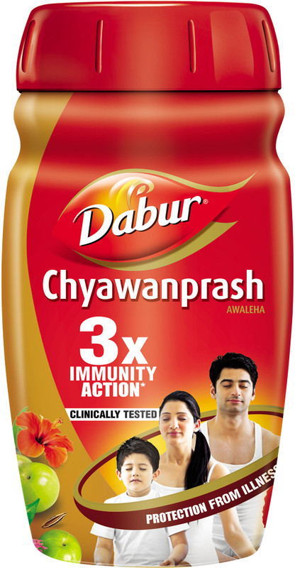 Dabur 3X Immunity Action With 40+ Ayurvedic Herbs Helps Build Strength & Stamina(950 g)
