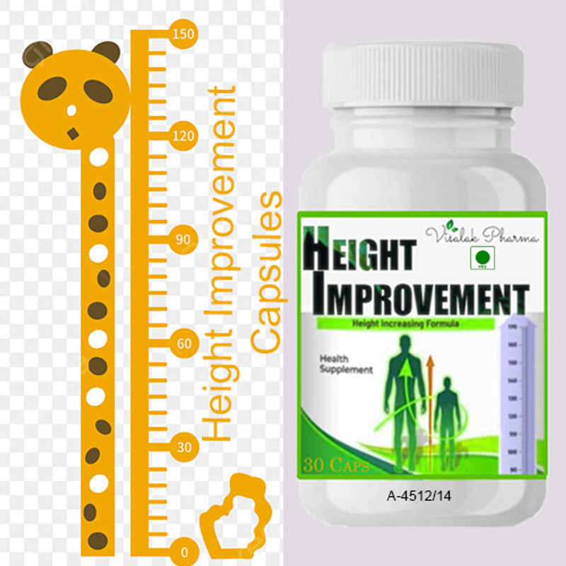 visalak pharma Height Improvement Height Grow cap-sules 100% Ayurvedic Medicine For Growth(30 Capsules)