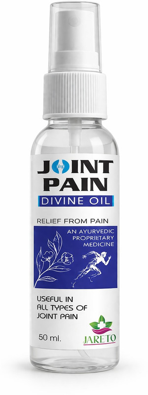 jareto Joint Pain Devine Oil For Pain| Muscle , Back & Knee Pain Oil | Fast Relief Oil(50 ml)