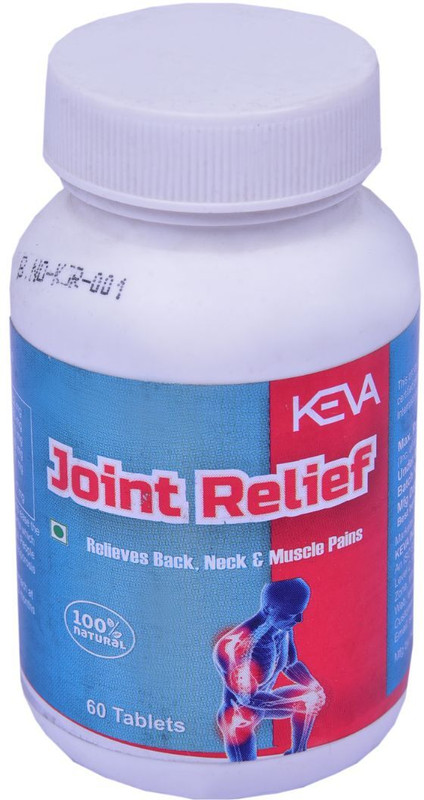 KEVA Joints Relief Tablets for Relief Back Pain, Joint Pain, Muscle Pain (Pack Of 2)(Pack of 2, 120 Tablets)