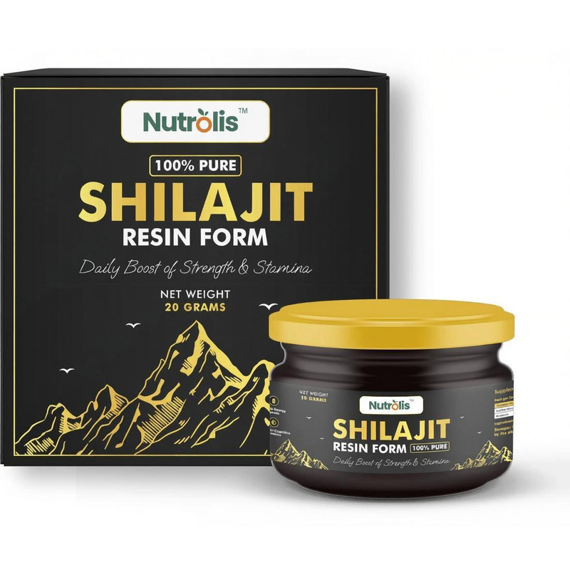 Nutrolis Himalayan Shilajit Resin | High Fulvic Acid | Boost Performance, Power & Stamina(20 g)