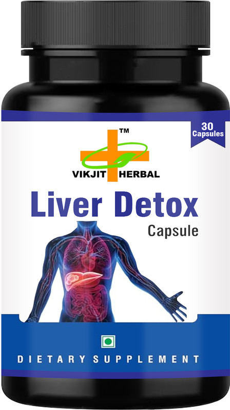VIKJIT HERBALS LIVER DETOX CAPSULE(30 Capsules)