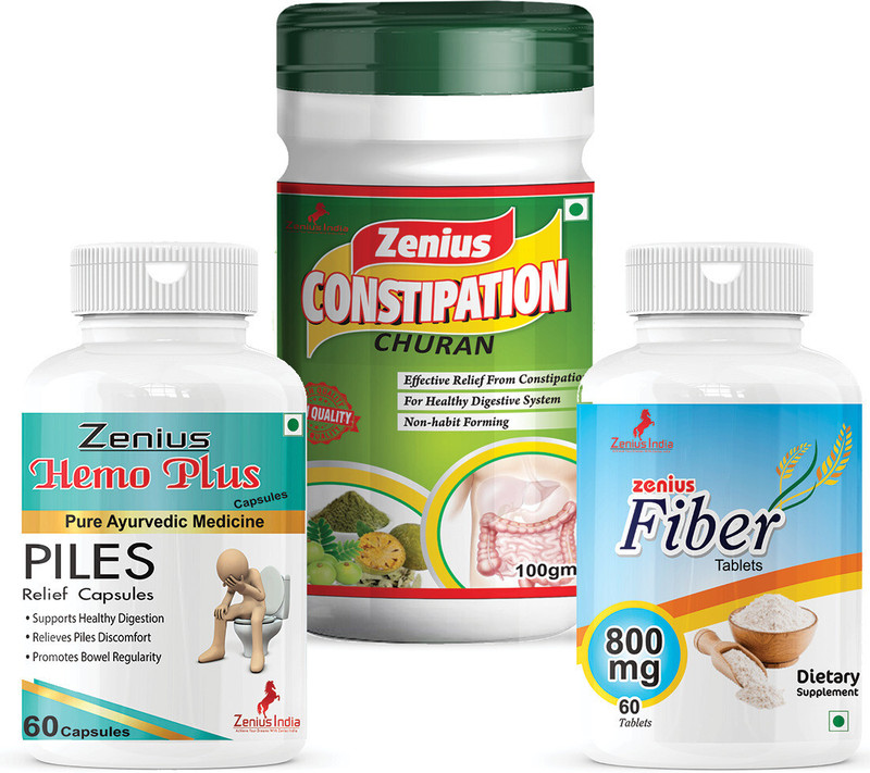 Zenius India Piles Care Kit for Bleeding & Non-Bleeding Piles, Hemorrhoids, Fissures(Pack of 3, 100 g)