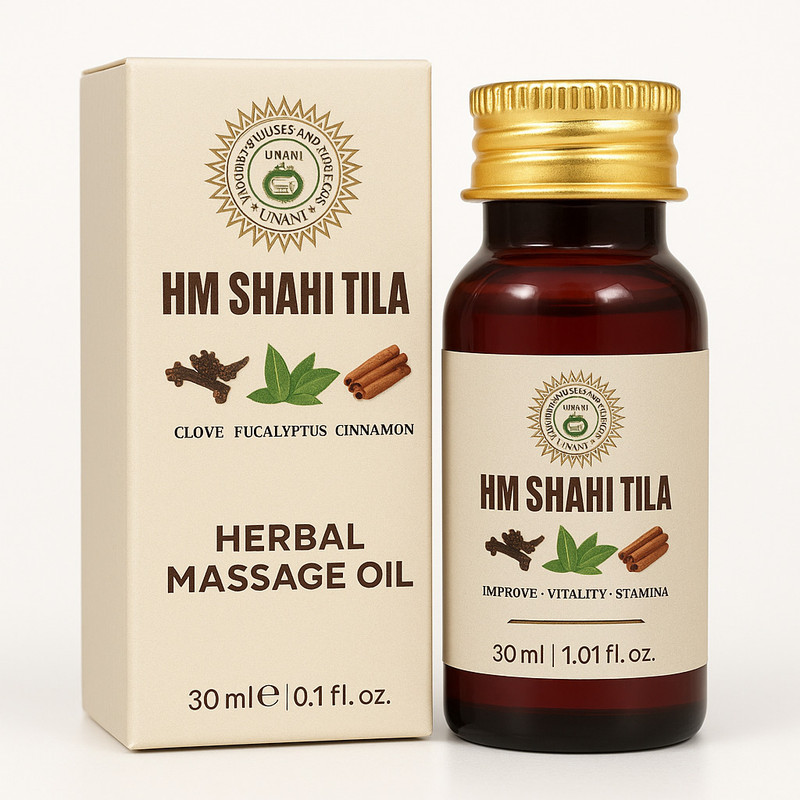 HM HERB'S HM HERBS Shahi Tila Men’s Intimate Massage Oil for Strength, Vitality & Comfort(30 ml)