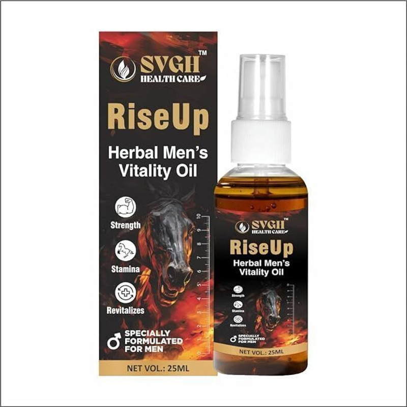 SVGH HEALTH CARE Pvt. Ltd RiseUp Oil For Men | Pens Oil(25 ml)