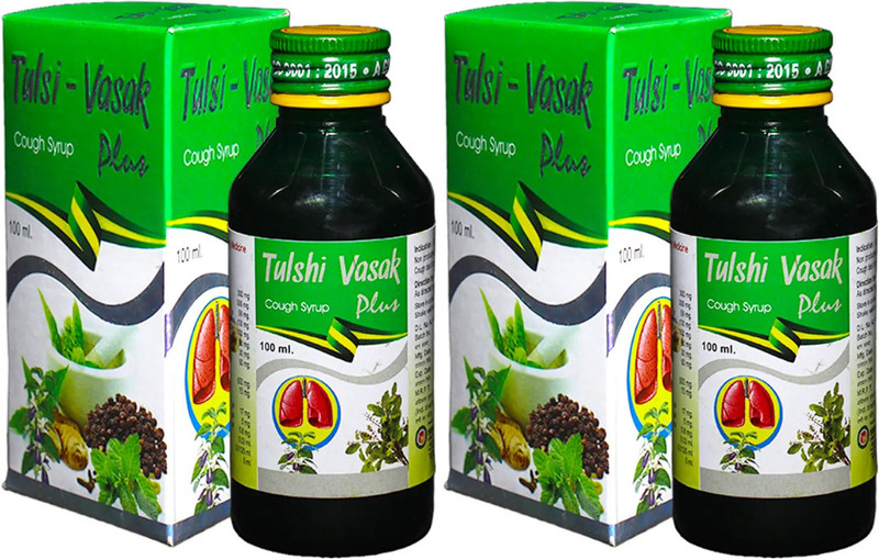 Tara TULSI VASAK PLUS SYRUP FOR MEN & WOMEN 100ML PACK OF 3(Pack of 3, 300 ml)