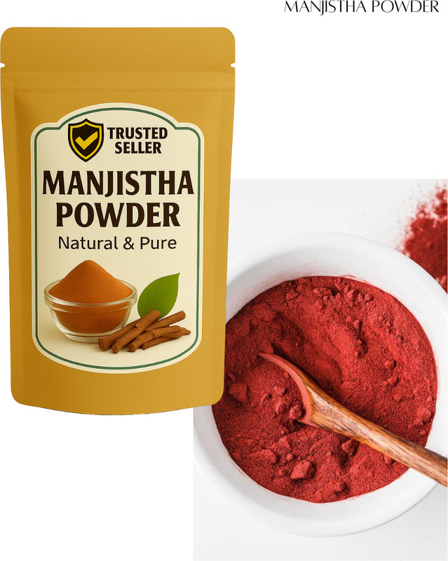 ShakalyaVeda Manjistha Powder 100g – Herbal Hair Growth & Strengthening Formula(100 g)
