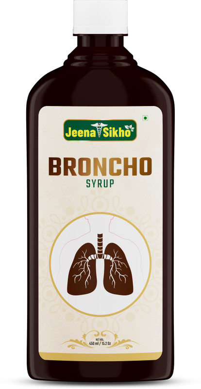 Jeena Sikho Broncho Syrup | Good For Respiratory Health(450 ml)