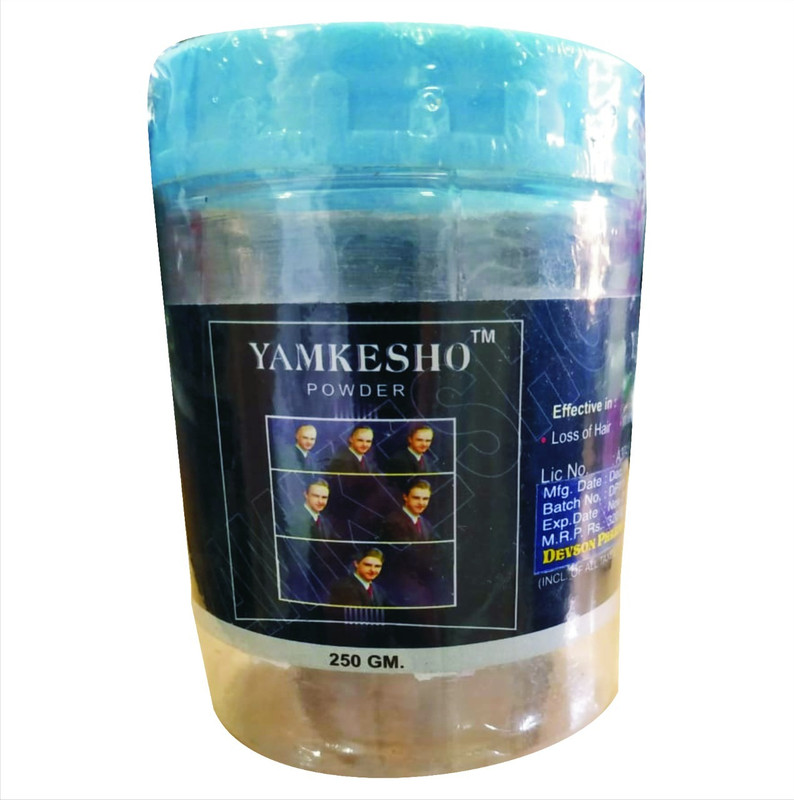 Devson Yamkesho Powder, An Ayurvedic Powder For All Kind Of Hair Problems, 250 Grams(250 g)
