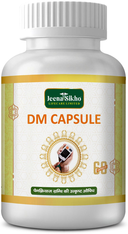 Jeena Sikho DM Capsules | For Diabic Care & Improves Digestion(60 Capsules)