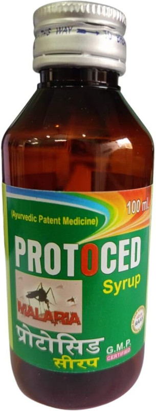 RAAS AYURVEDA PROTOCED Syrup | Ayurvedic Support for Malaria & Typhoid | Immunity Booster(100 ml)