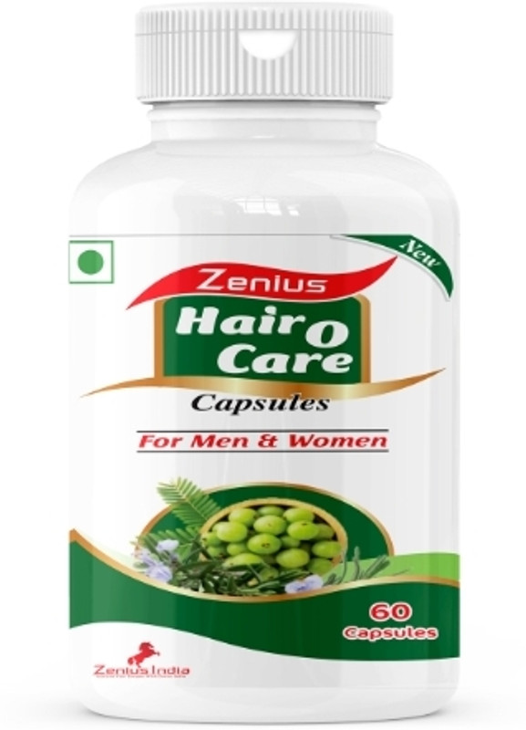 Zenius India Hair O Capsule Damage Hair Repair Damaged and Weak Hair(60 Capsules)
