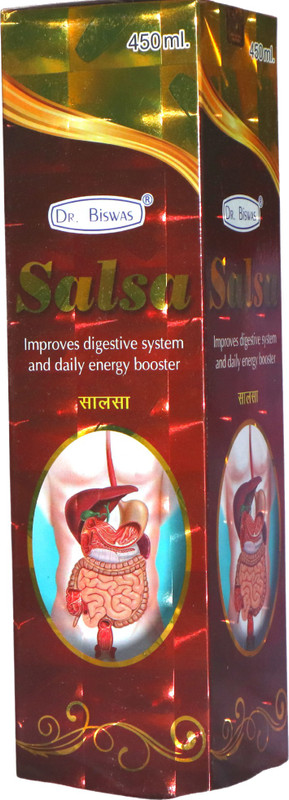 Dr. Biswas Salsa Syrup for Digestive and Energy Booster(450 ml)