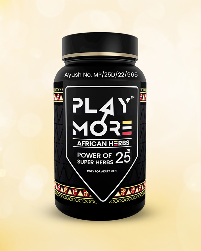 Herbal Deck Play More Stamina & Energy Booster Powder for Men with 25 Superb Herbs(150 g)