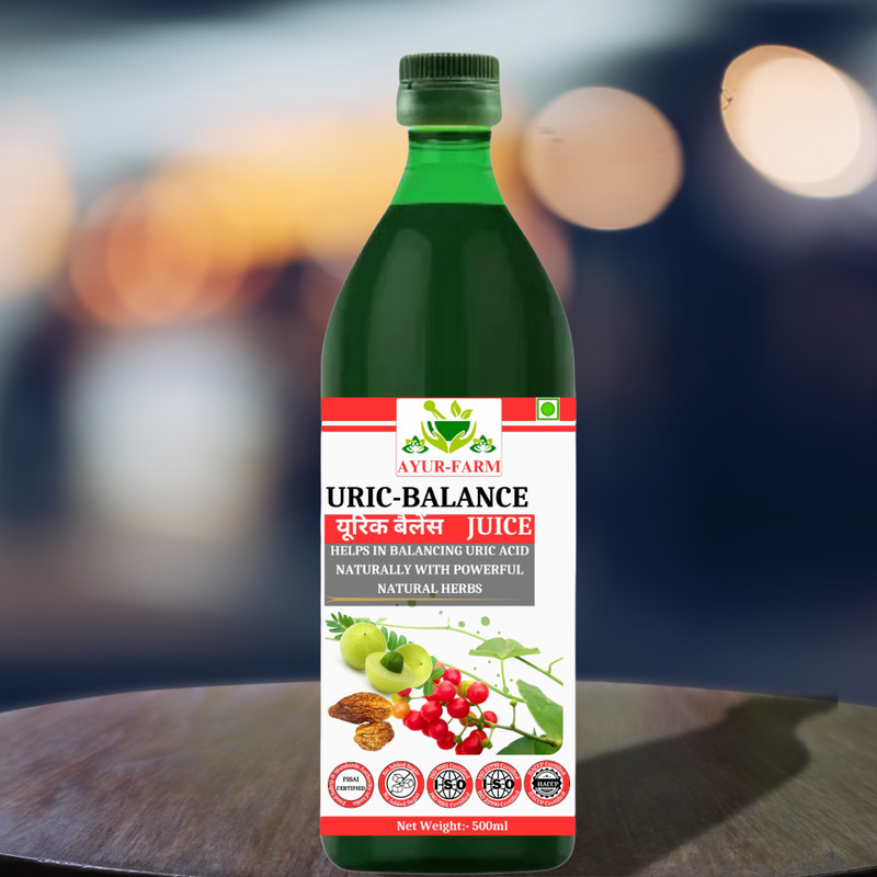 Ayur Farm Uric Balance Juice | Helps in Reduce Uric Acid Naturally | Improve Kidney Health(500 ml)