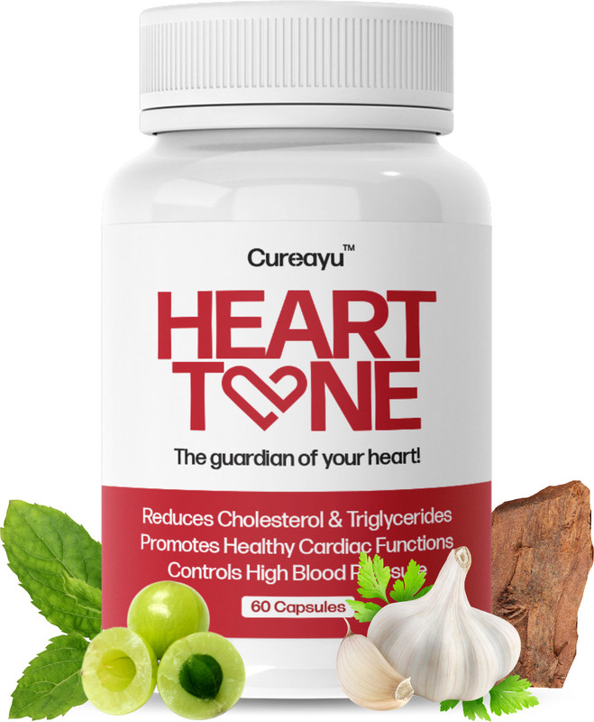 Cureayu Heart Tone Capsules |(60 Capsules)
