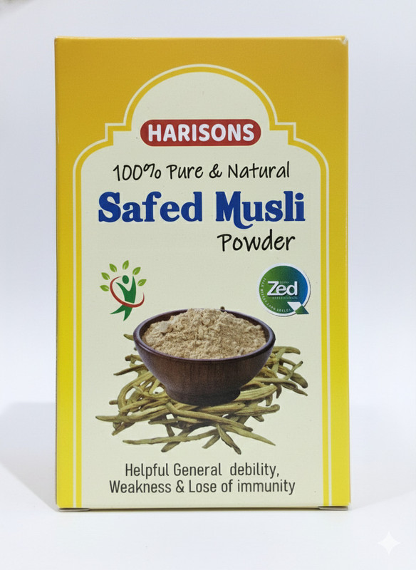 harisons Safed Musli for Strength & Stamina (100g X 1)(100 g)
