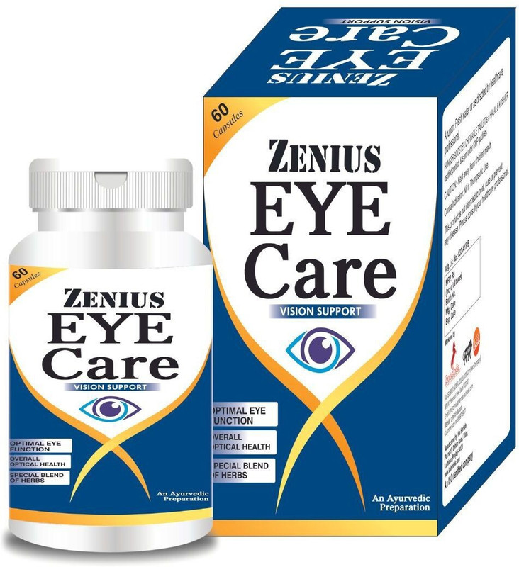 Zenius Eye Care Capsule Useful For Vision Enhance Retina & Improve Night Vision(60 Capsules)