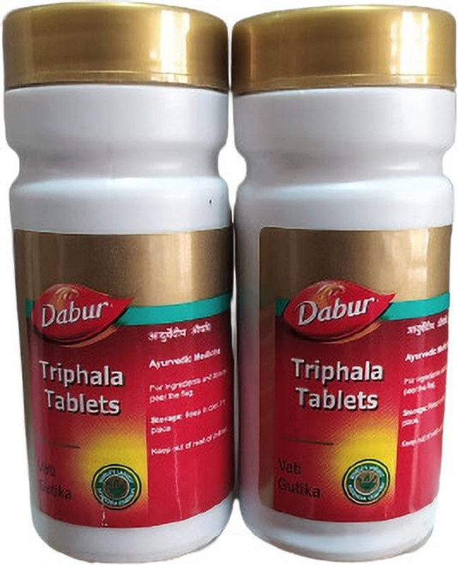 Dabur TRIPHALA TABLETS 60TAB(Pack of 2, 100 g)