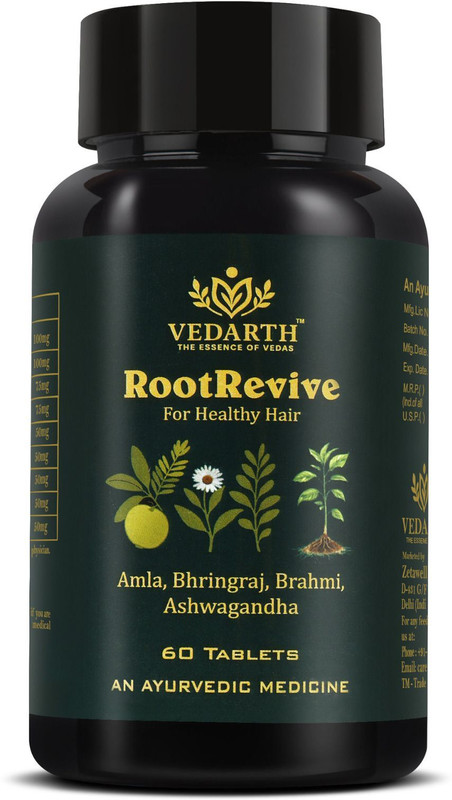 Vedarth RootRevive For Healthy Hair(60 Tablets)
