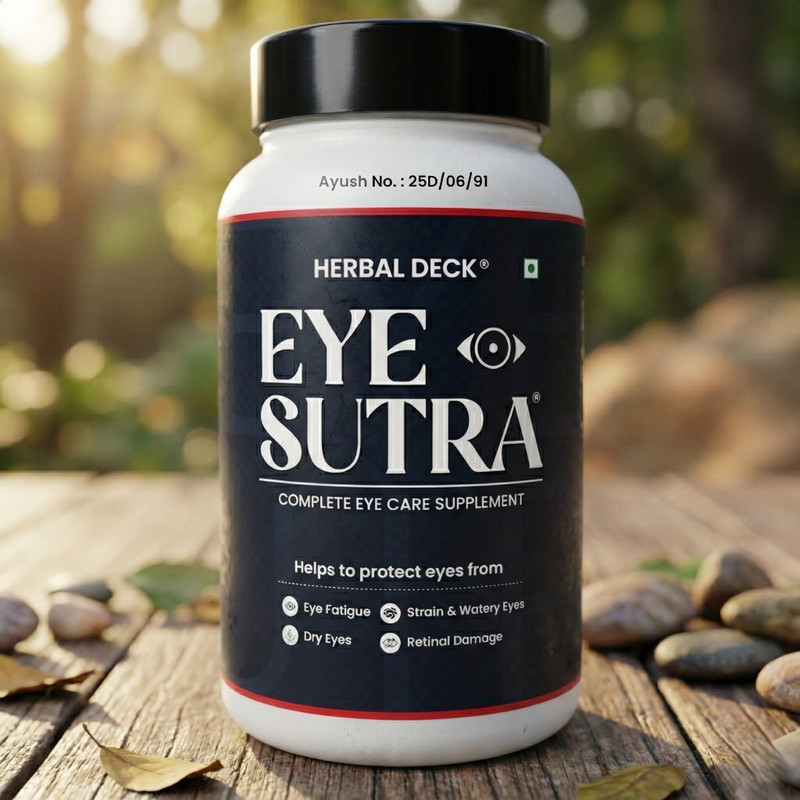 Herbal Deck Ayurvedic Eye Wellness Supplement for Modern Lifestyles(150 g)