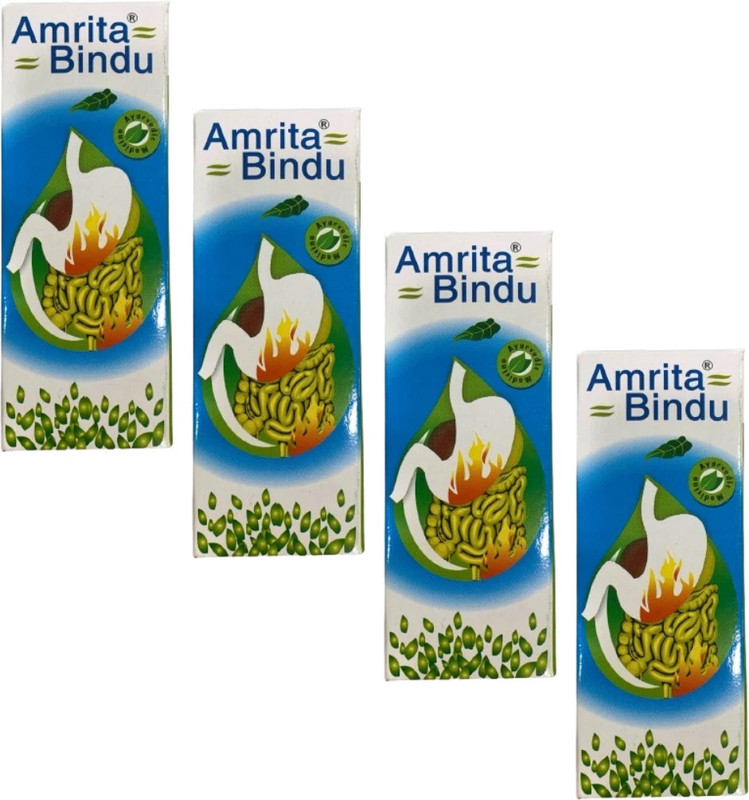 AmritaBindu AMRITA BINDU SYRUP Pack of 4(Pack of 4, 480 ml)