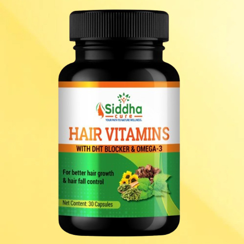 Siddha cure HairFortify Complete Biotin & Collagen Hair Growth(30 Capsules)