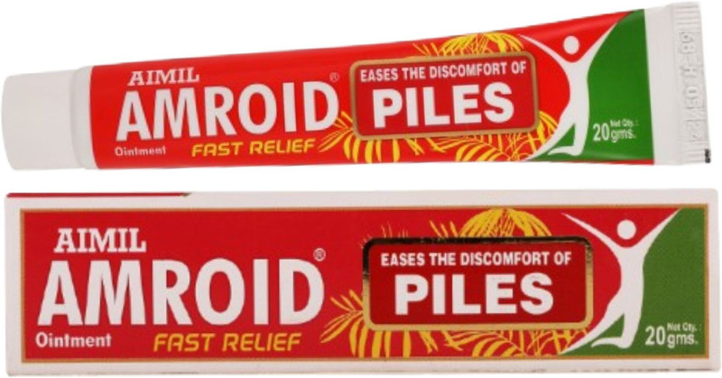 AIMIL Amroid Ayurvedic Ointment Poly Herbal Treatment Cream For Piles Cream (Pack of 1) Cream(20 g)