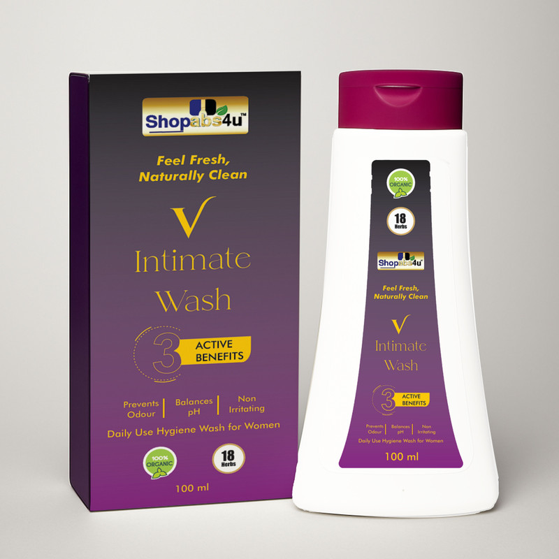 Shopabs4u Feel Fresh Naturally Clean V-INTIMATE WASH 100ml(100 ml)