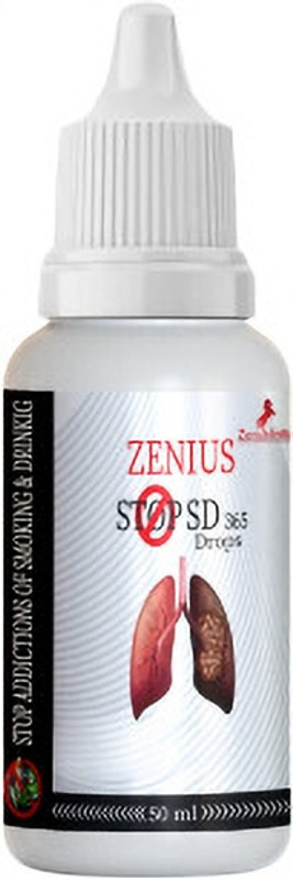 Zenius India Stop SD 365 Drops for Nasha Mukti, Alcohal Anti Addiction Medicine(50 ml)