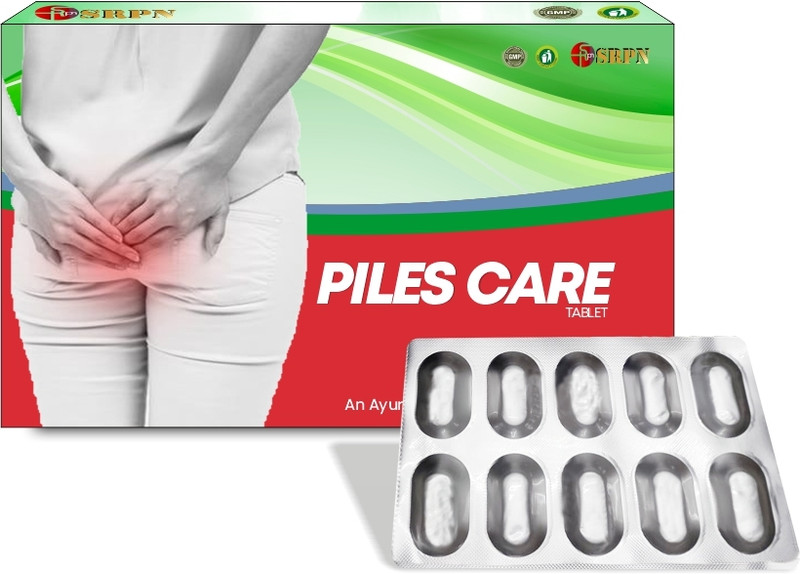 srpn Care Ayurvedic Tablets For Piles Problems(Pack of 60, 60 Tablets)