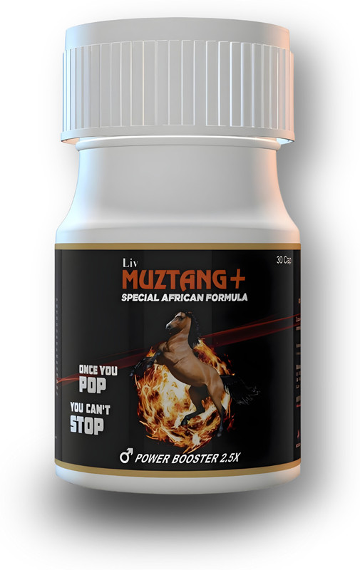 Liv Muztang Ayurvedic Power Booster Capsules for Men Vitality(30 Capsules)