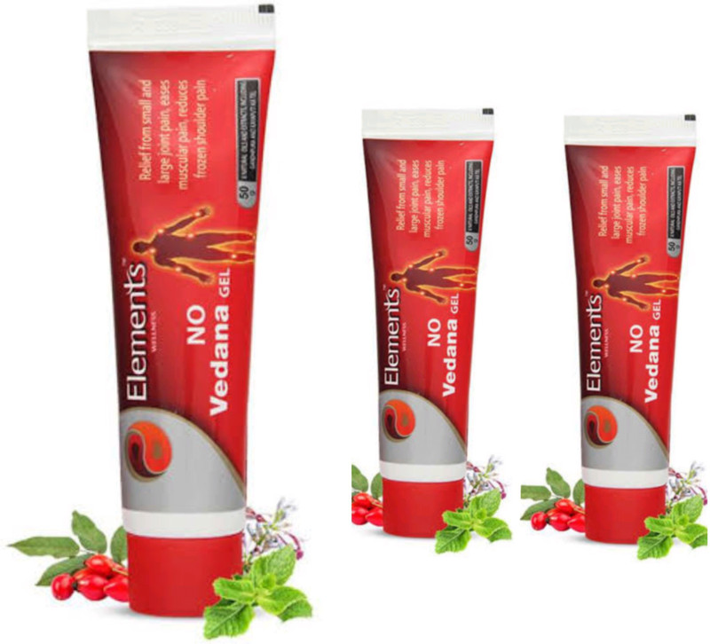 Elements Wellness No Vedana Gel (pack of 3)50g 50g 50g(150 g)