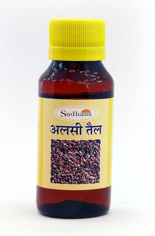 Sadhana Ayurvedics Alsi (Flex seed oil) Tail-50 ml /Helpful for Cold & Cough(Pack of 4, 50 ml, 50 ml, 50 ml, 50 ml)