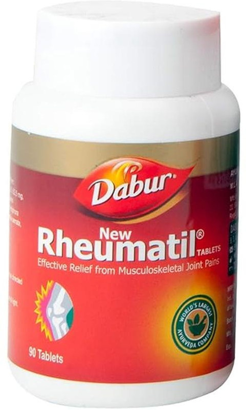 Dabur Rheumatil tab Rheumatil Tablets (90 Tablet) For joint pain and inflammation(90 Tablets)