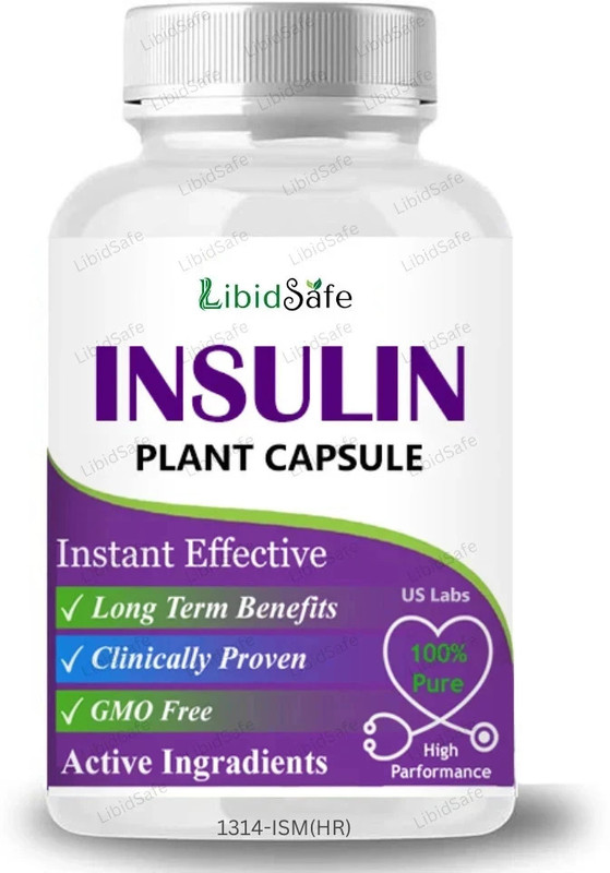 US Labs Ayurvedic Insulin Plant Capsules - Glucose Control & Diabetes Care(30 Capsules)