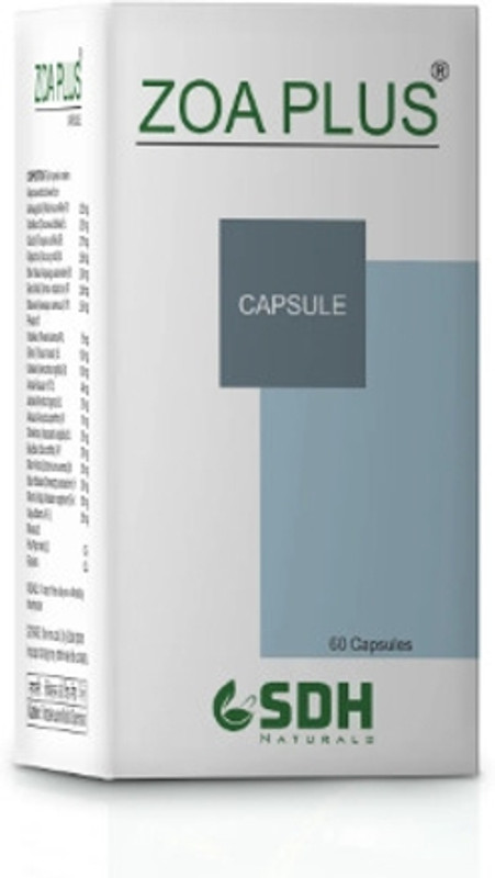 Shree Dhanwantri Herbals SDH NATURALS ZOA PLUS CAPSULES(60 Capsules)