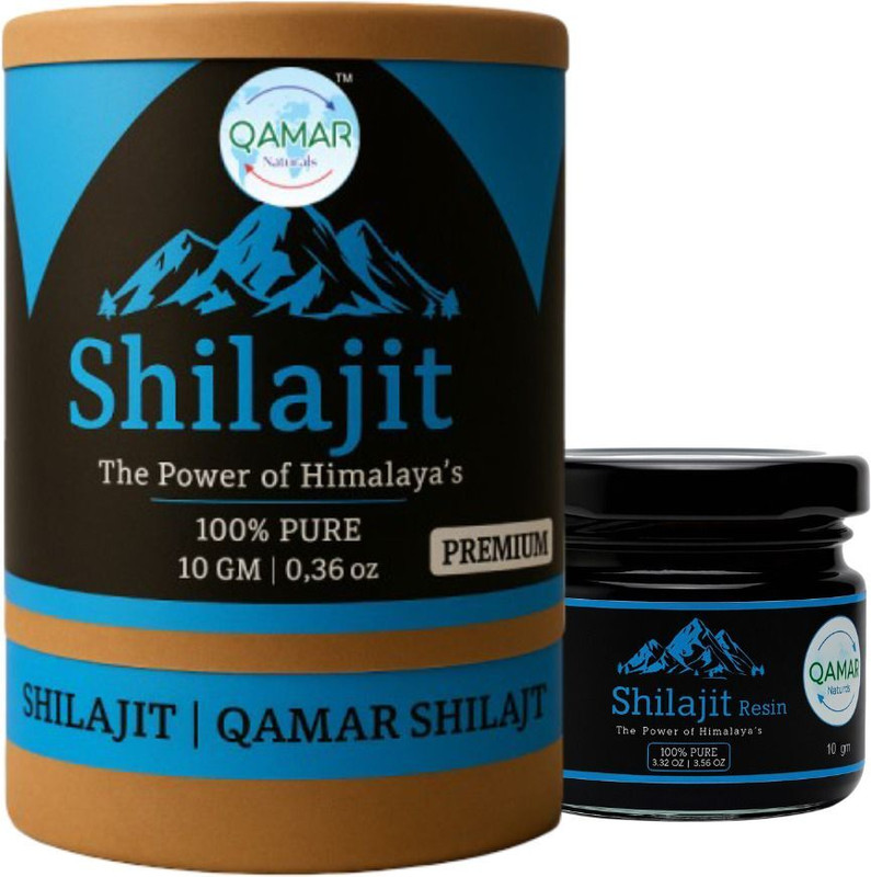 QAMAR Shilajit Resin Premium Wellness Edition(10 g)