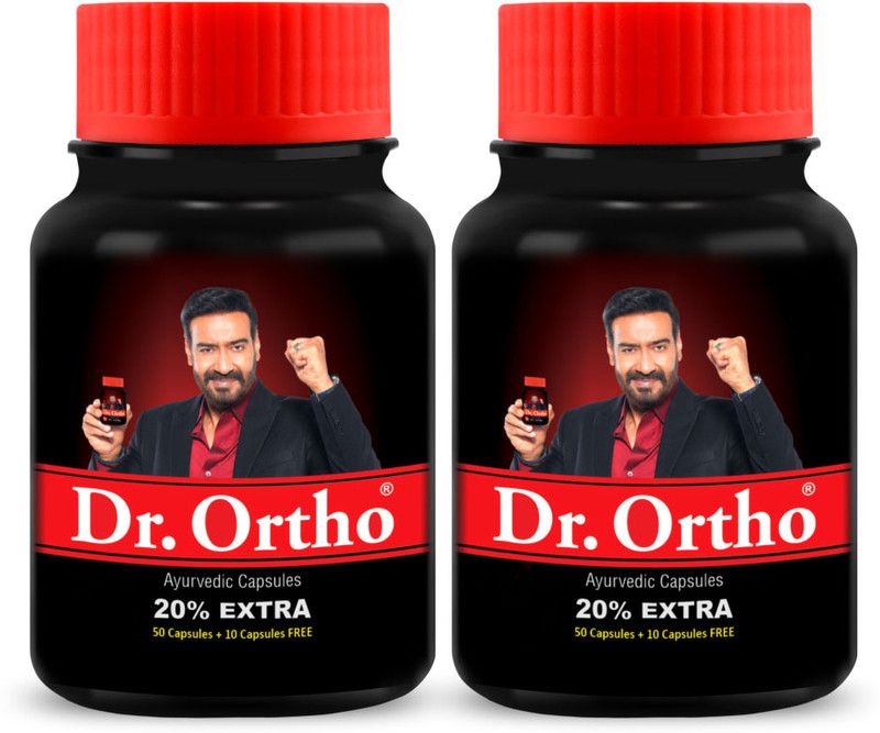 Dr. Ortho AYURVEDIC PAIN RELIEF CAPSULES (60 Caps in each Container)(Pack of 2)(Pack of 2, 120 g)