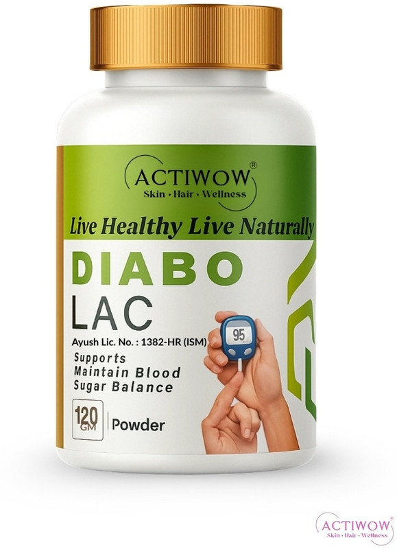 ACTIWOW Diabo Lac Powder Ayurvedic Glucose Management Herbal Powder(150 g)