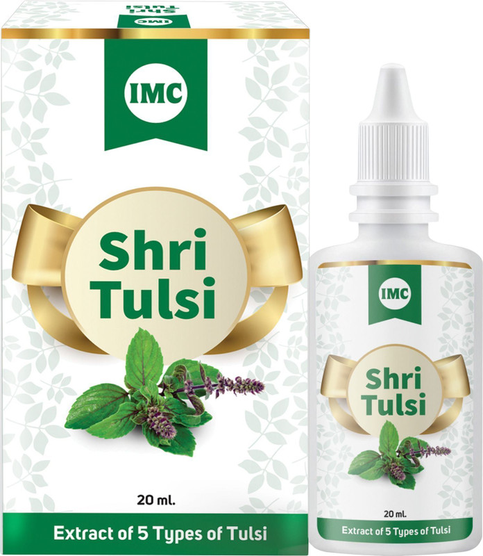 IMC Shri Tulsi | Powerful Immunity Booster, Fights 200+ Diseases, Cough/Cold Aid(20 ml)