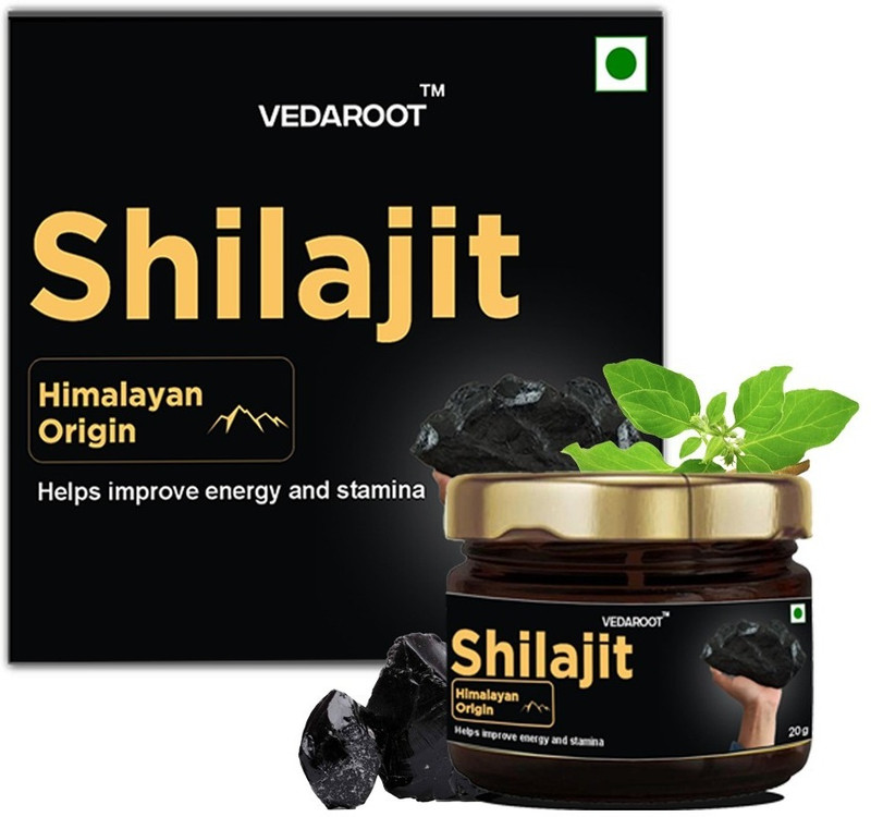 VEDAROOT Pure Shilajit Resin 20g | Boost Performance, Power, Stamina, Strength(20 g)